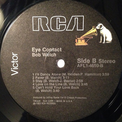 Bob Welch - Eye Contact