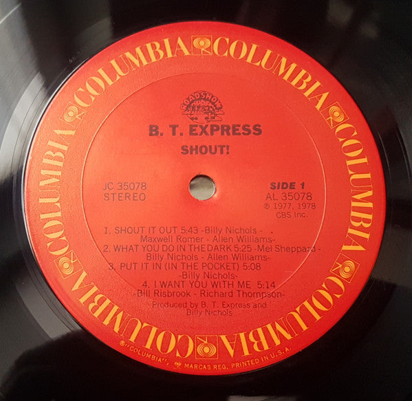 B.T. Express - Shout! (Shout It Out)