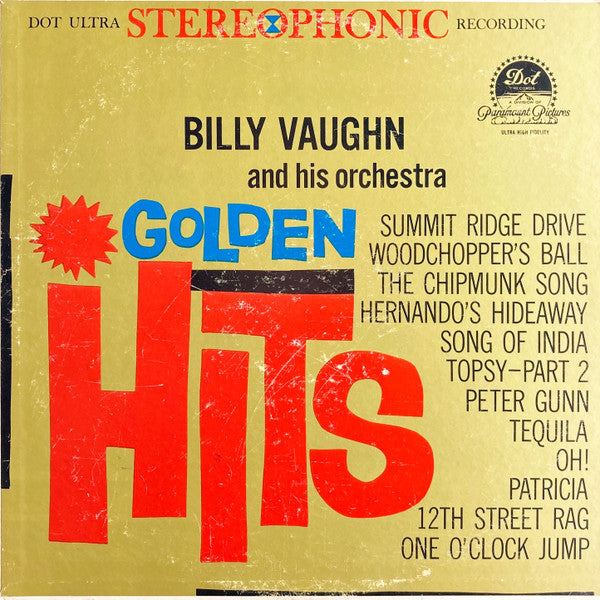 Billy Vaughn And His Orchestra - Golden Hits