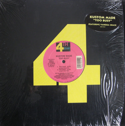 12" Single: Kustom Made - Too Busy