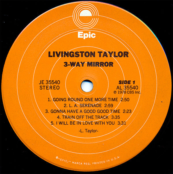 Livingston Taylor - 3-Way Mirror