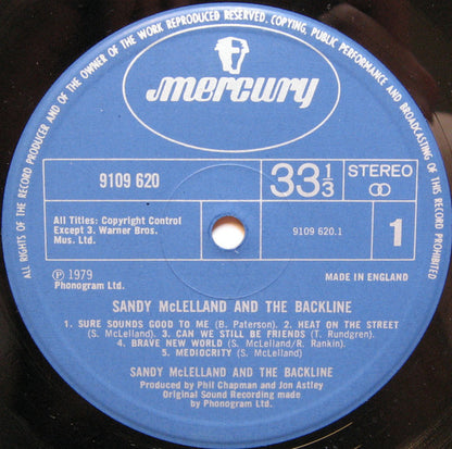 Sandy McLelland And The Backline - Sandy McLelland And The Backline