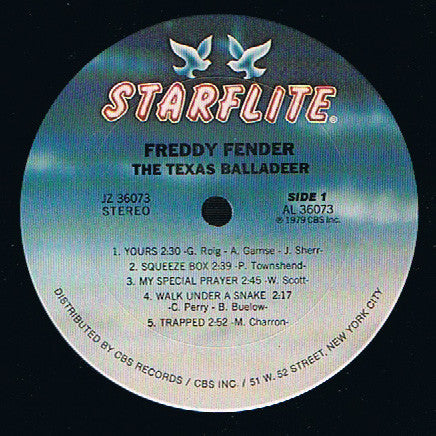 Freddy Fender - The Texas Balladeer