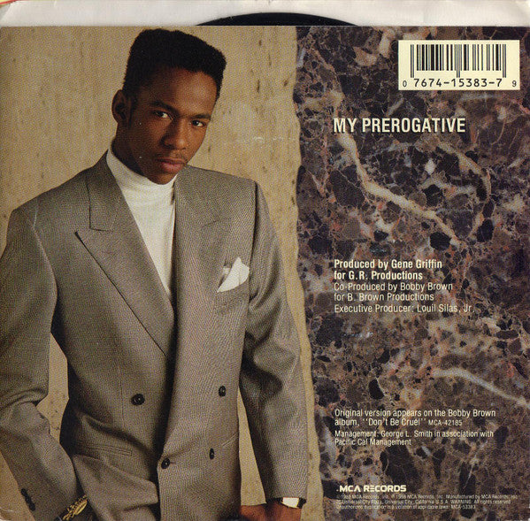 7" Single: Bobby Brown - My Prerogative