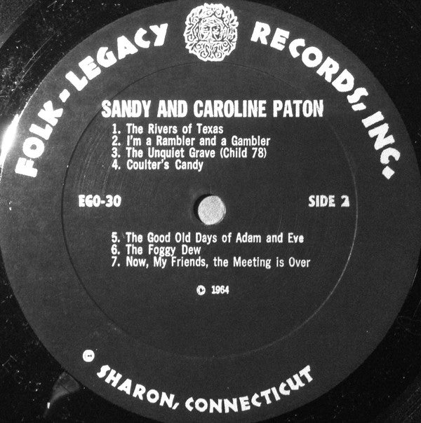 Sandy Paton, Caroline Paton - Sandy And Caroline Paton