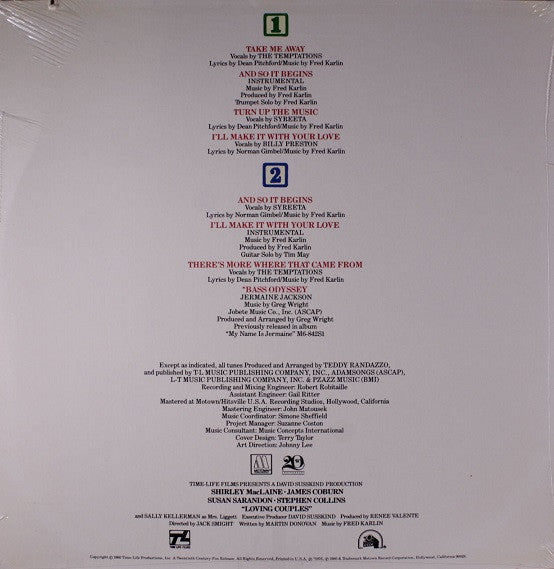 Various - The Original Motion Picture Sound Track From 'Loving Couples'