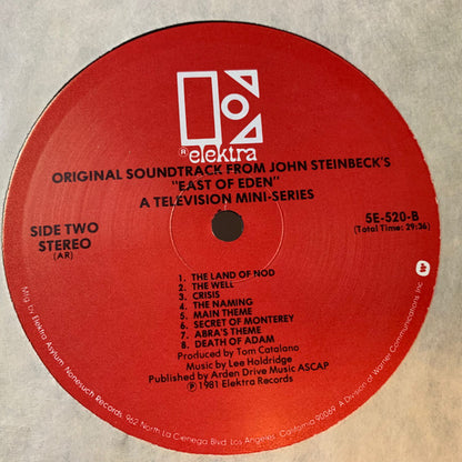 Lee Holdridge, Gianfranco Plenizio - John Steinbeck's East Of Eden: A Television Mini-Series (Original Television Soundtrack)