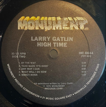 Larry Gatlin - High Time