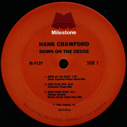 Hank Crawford - Down On The Deuce