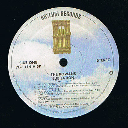 The Rowans - Jubilation