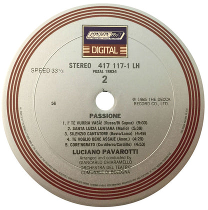 Luciano Pavarotti - Passione