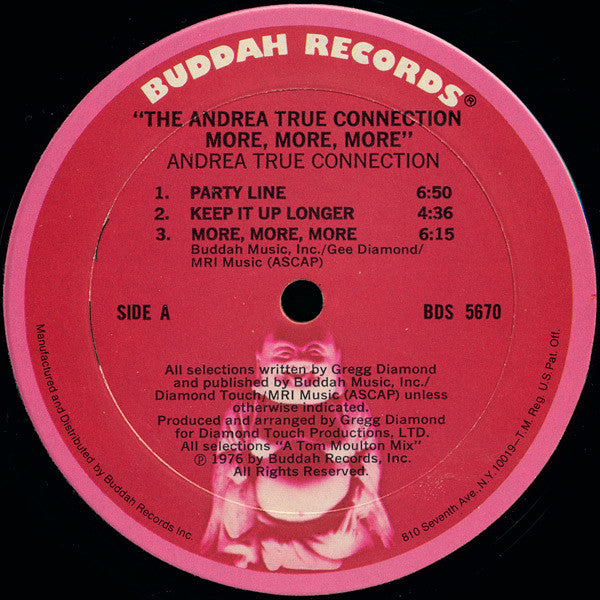 Andrea True Connection - More, More, More
