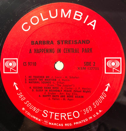 Barbra Streisand - A Happening In Central Park