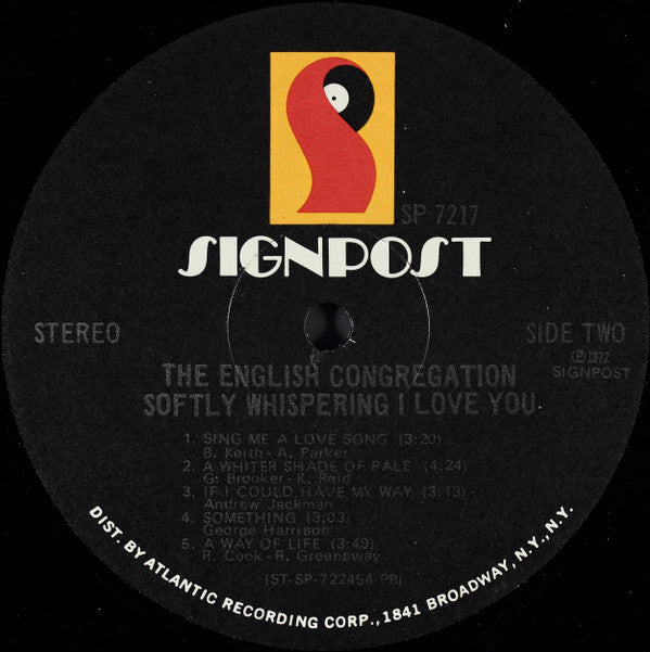 Congregation (2) - Softly Whispering I Love You