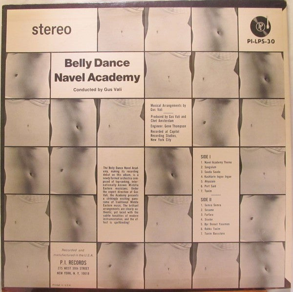 Gus Vali - Belly Dance Navel Academy