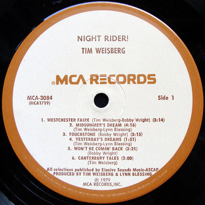Tim Weisberg - Night-Rider!