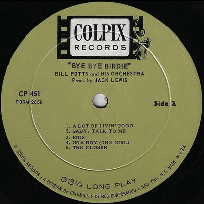 Bill Potts And His Orchestra - Bye Bye Birdie