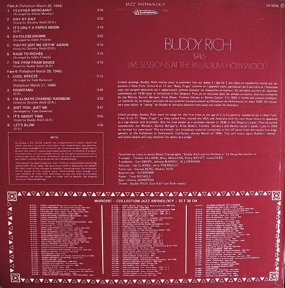 Buddy Rich - One Night Stand - 1946 - Live Sessions At The Palladium, Hollywood