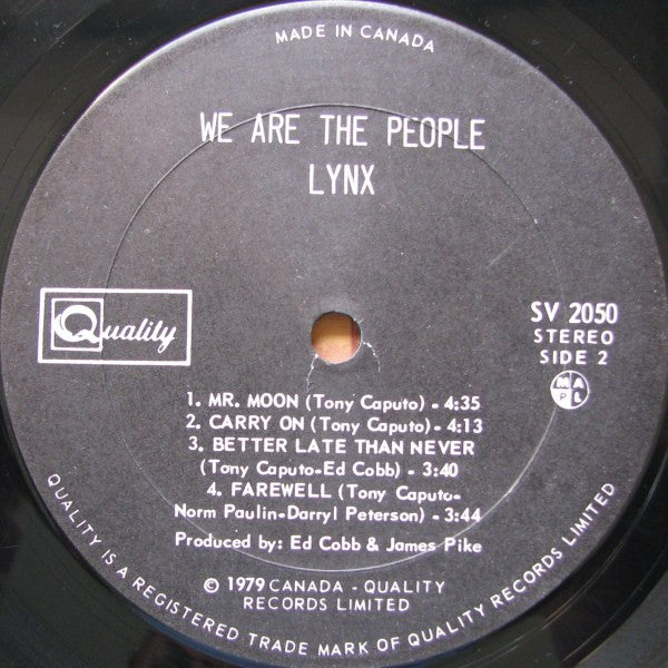 Lynx (17) - We Are The People