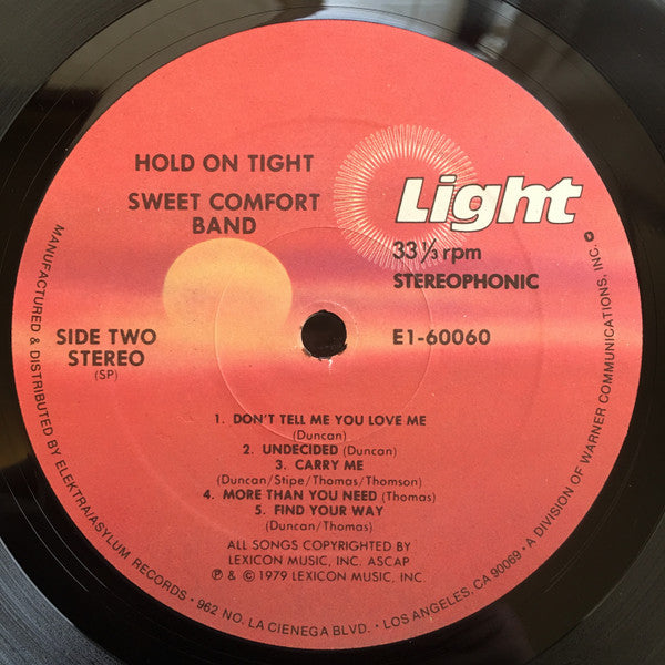 Sweet Comfort Band - Hold On Tight