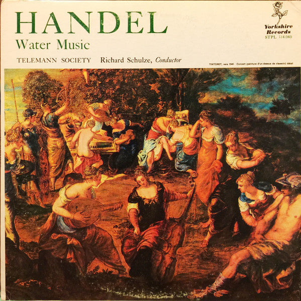 Georg Friedrich Händel, Telemann Society Orchestra, Richard Schulze - Water Music