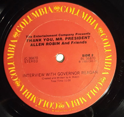 Alen Robin - Thank You, Mr. President