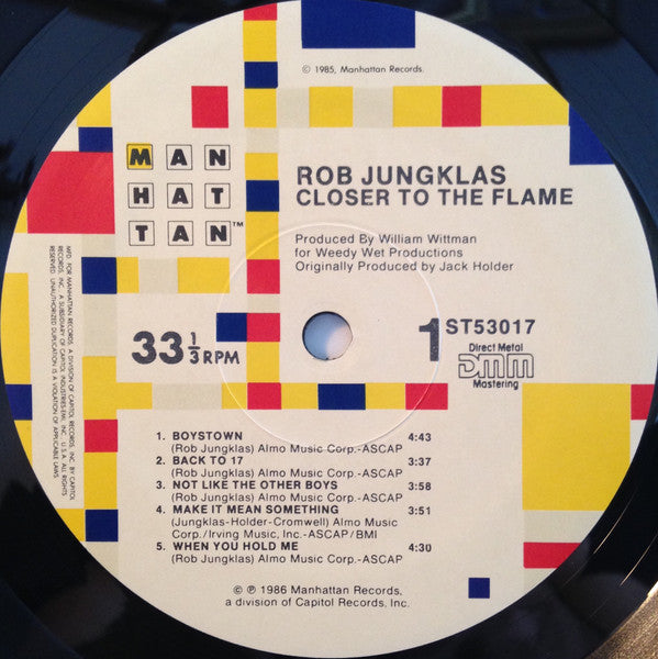 Rob Jungklas - Closer To The Flame