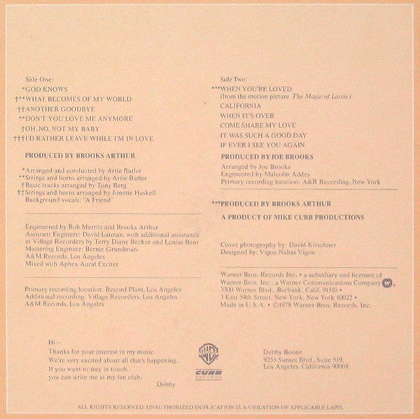 Debby Boone - Midstream