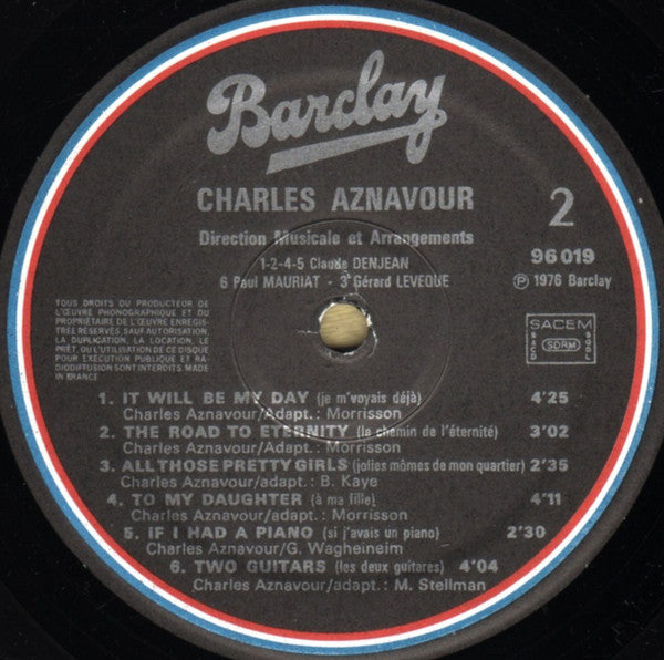 Charles Aznavour - 24 Songs In English