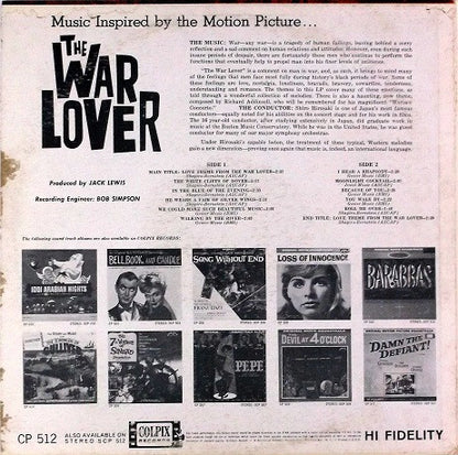 Shiro Hirosaki - The War Lover (Music Inspired By The Motion Picture)
