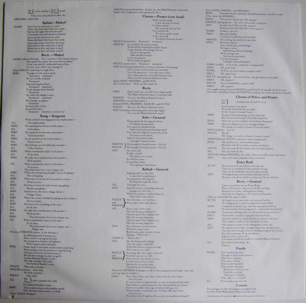 Various - Gilbert & Sullivan's The Pirates Of Penzance