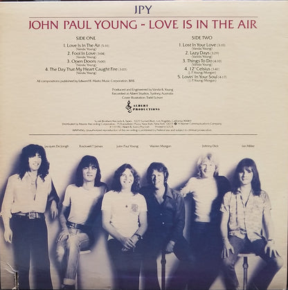 John Paul Young - Love Is In The Air