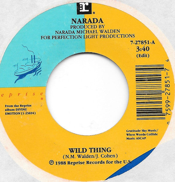 7": Narada Michael Walden - Wild Thing