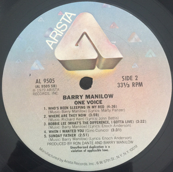 Barry Manilow - One Voice