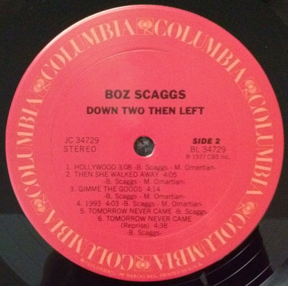 Boz Scaggs - Down Two Then Left