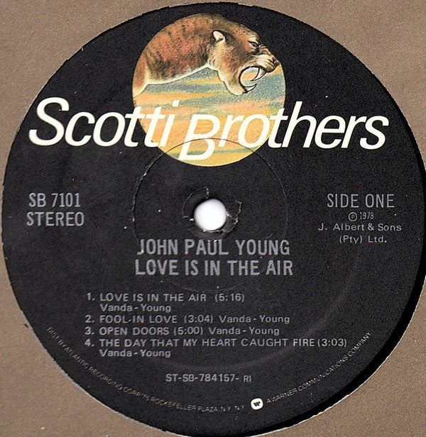 John Paul Young - Love Is In The Air