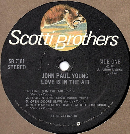 John Paul Young - Love Is In The Air
