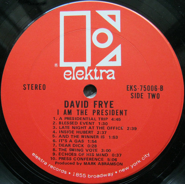 David Frye - I Am The President