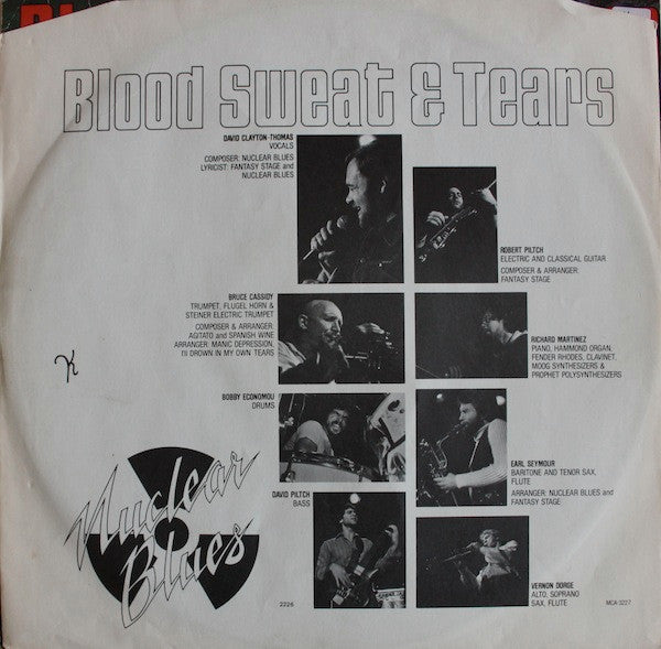 Blood, Sweat And Tears - Nuclear Blues