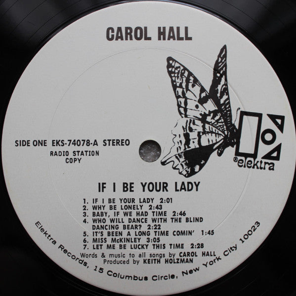 Carol Hall (4) - If I Be Your Lady