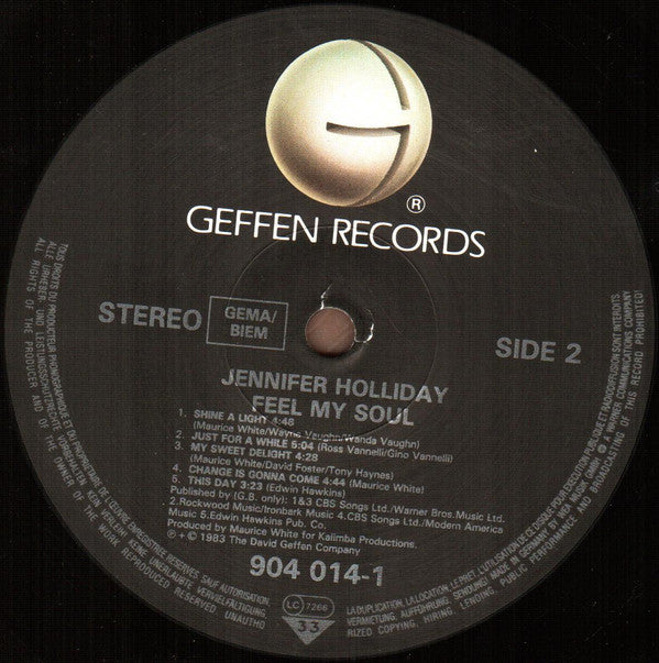 Jennifer Holliday - Feel My Soul
