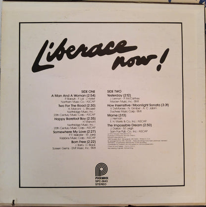 Liberace - Liberace Now!