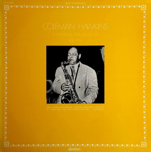 Coleman Hawkins - The Rare Live Performance 1958/1959