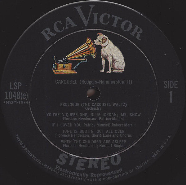 Robert Merrill, Patrice Munsel, Florence Henderson, Herbert Banke, George S. Irving - Carousel