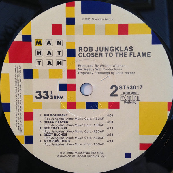 Rob Jungklas - Closer To The Flame