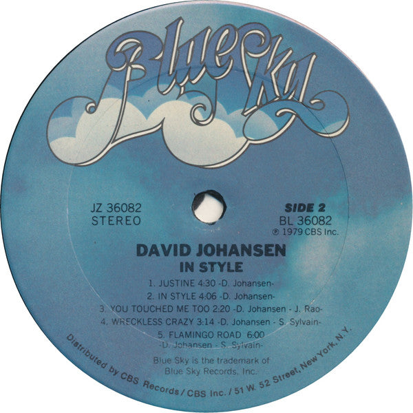 David Johansen - In Style