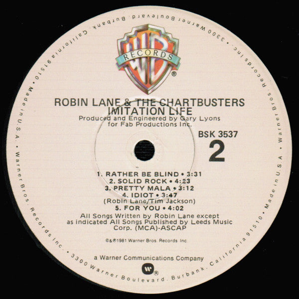Robin Lane & The Chartbusters - Imitation Life