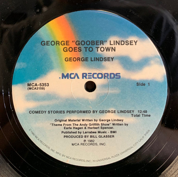 George Lindsey - George 'Goober' Lindsey Goes To Town