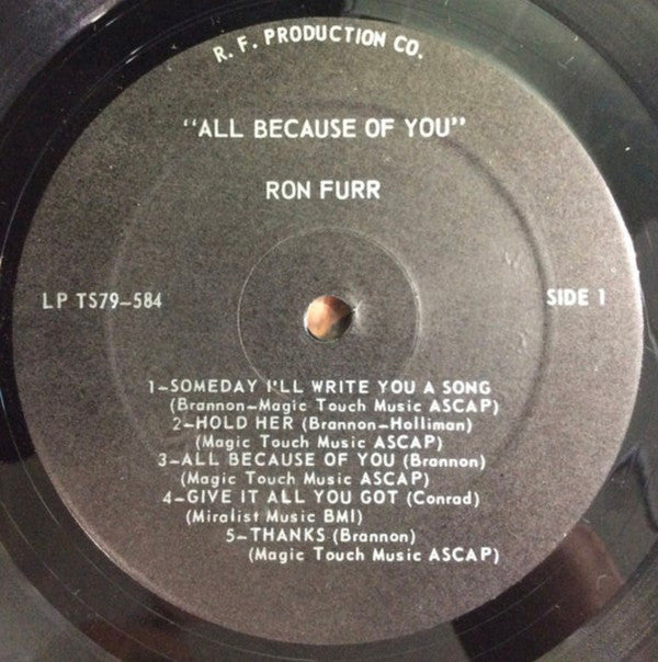 Ron Furr - All Because Of You