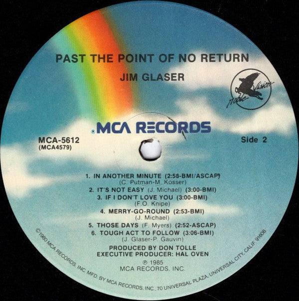 Jim Glaser - Past The Point Of No Return